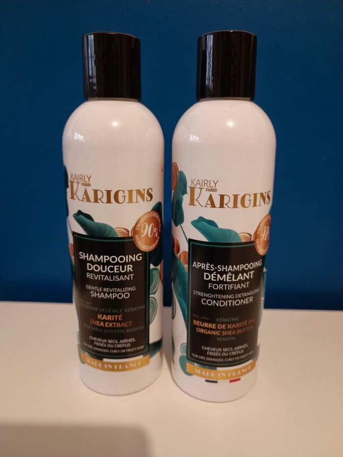 Lots shampooing et démêlant kairygins