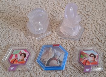 🎮 Lot de 5 figurines et disques Disney Infinity