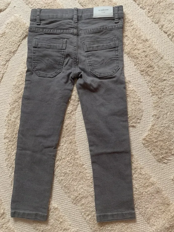 Jean slim gris – TEX – Taille 3-4 ans - photo numéro 2