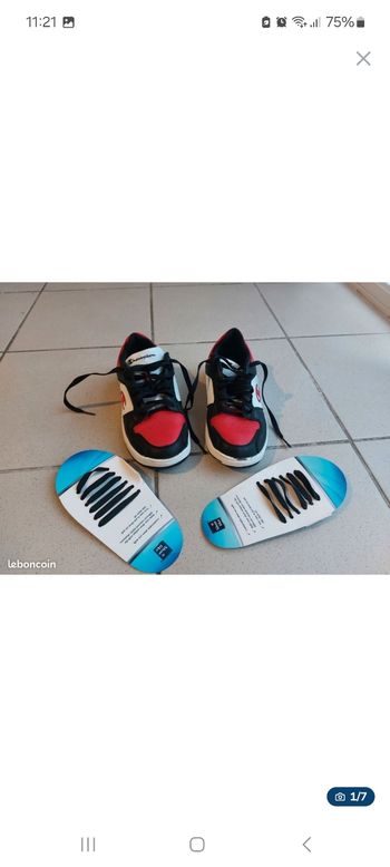 Basket à lacet champion p 35