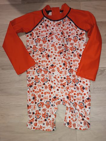 Combinaison maillot de bain 2 ans 
