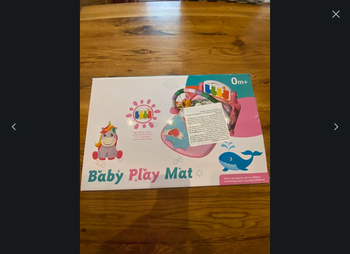 Tapis d éveil musical rose modèle licorne neuf