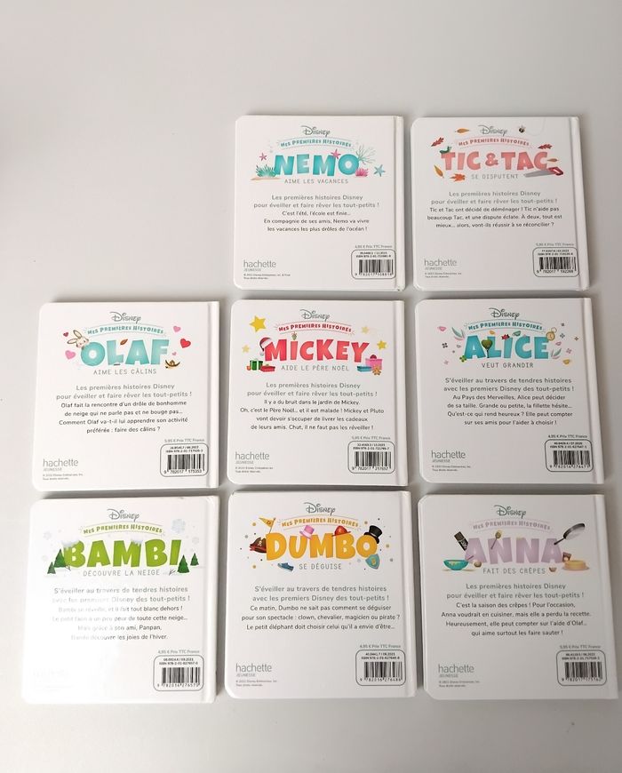 Mes Premières Histoires Disney Lot 8 Livres 📚 - photo numéro 2