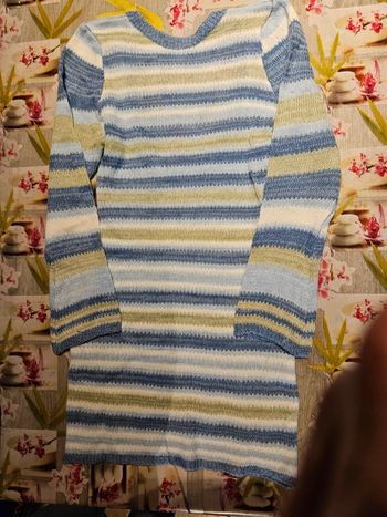 Tunique/robe dos nu multicolor neuf taille M