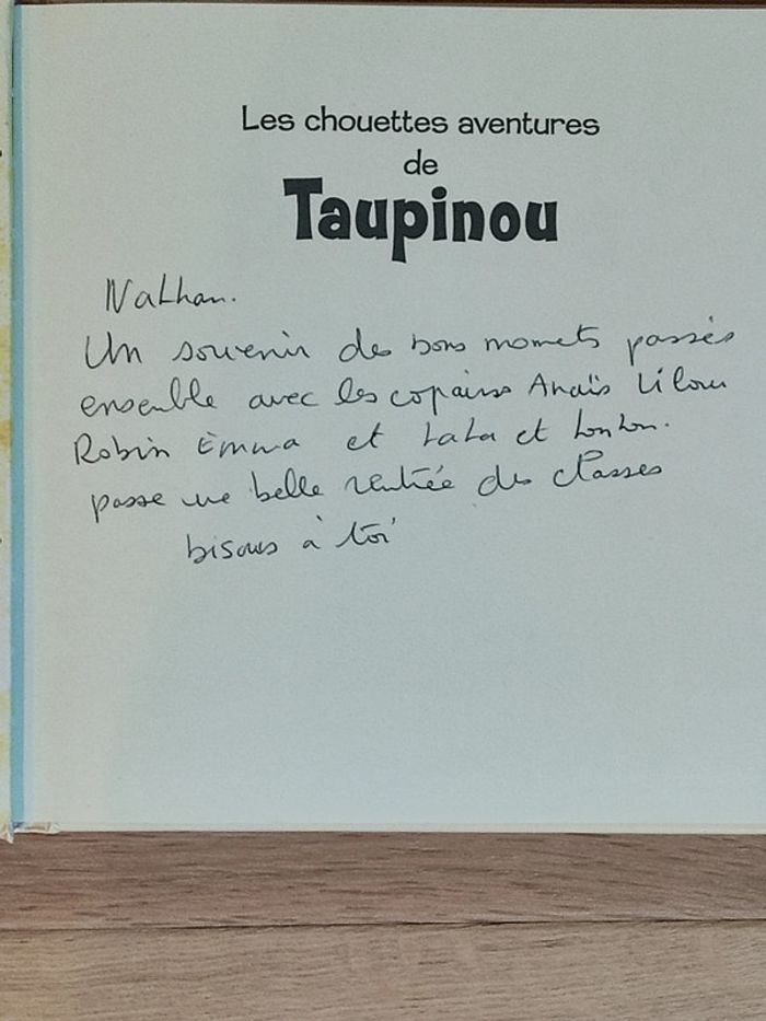 Les chouettes aventures de Taupinou - photo numéro 6