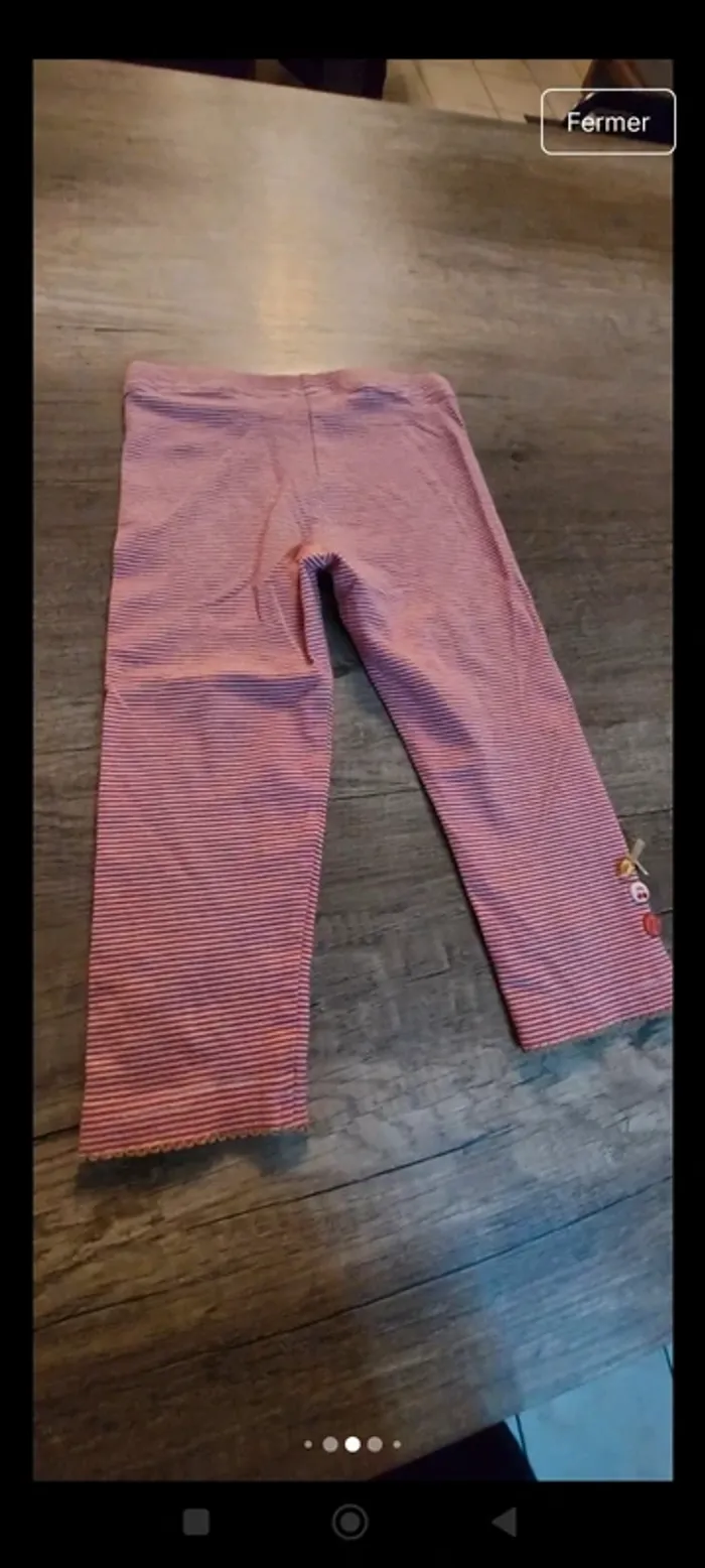 Lot de 5  leggings filles - photo numéro 7