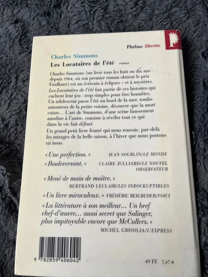 Livre les locataires de l’été - photo numéro 2
