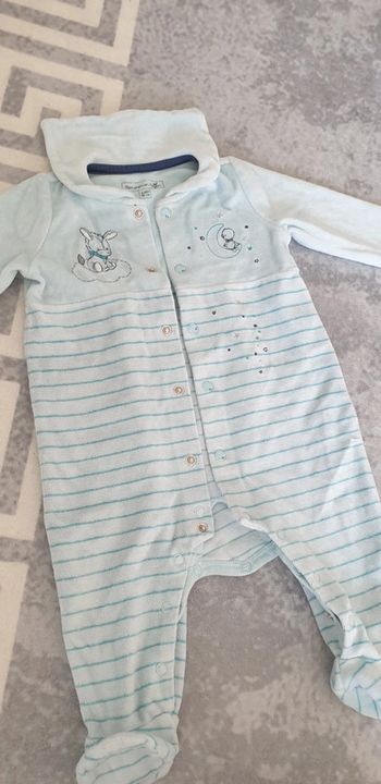 Grenouillere bebe garcon sergent major 3 mois