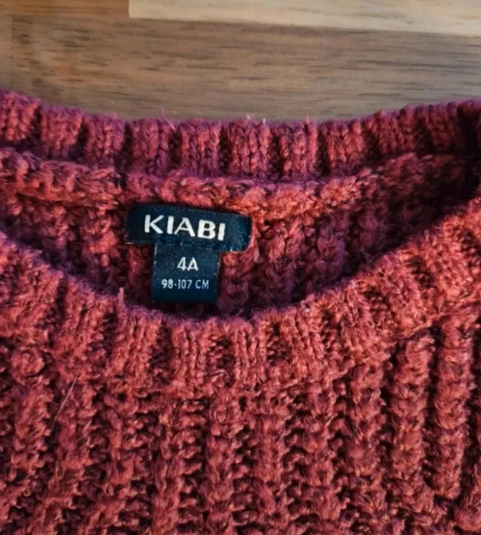 Pull en laine taille 4 ans - photo numéro 3