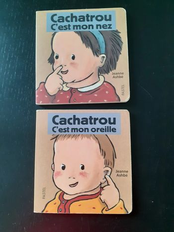 Jeanne Ashbé - Cachatrou - C’est mon nez / C’est mon oreille - Pastel - TBE