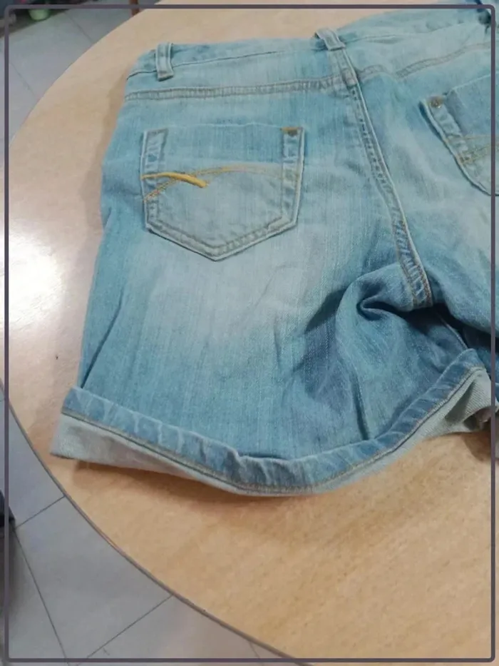 Short en jean femme - photo numéro 7