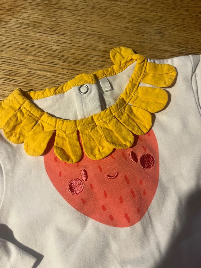 Pyjama léger fraise Orchestra - photo numéro 3