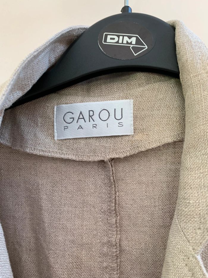 Veste lin créateur garou - photo numéro 2