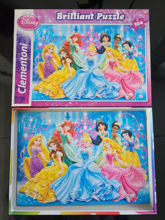Lot 3 puzzles Troll, Petshop, Disney Princesses - photo numéro 6