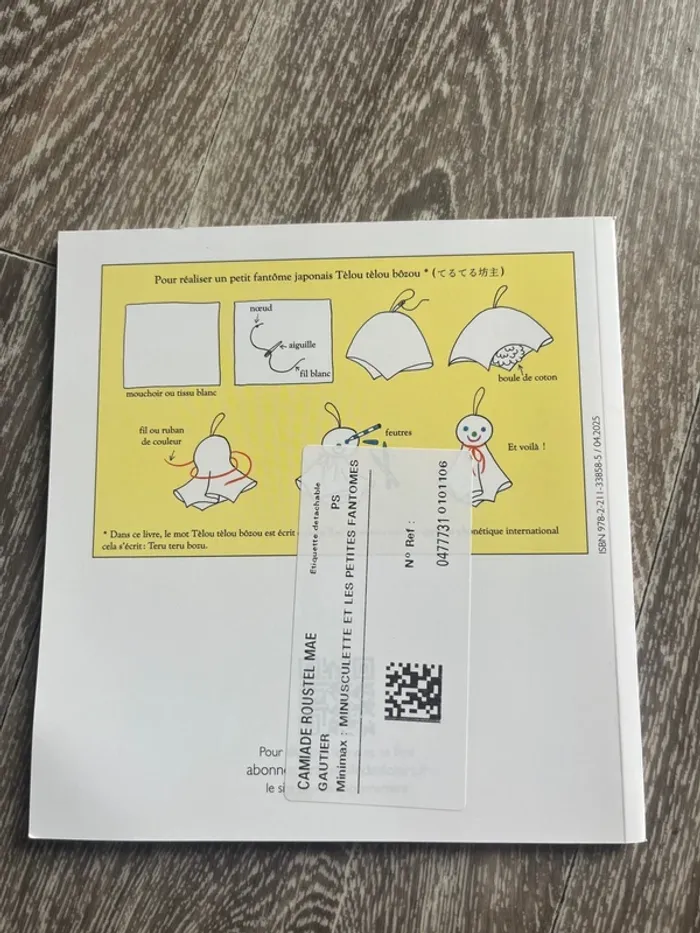 Minusculette et les petits fantômes japonais neuf - photo numéro 2