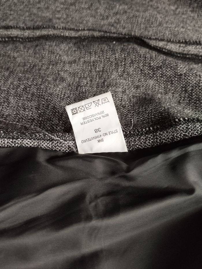 Élégante Veste Blazer Grise - BnK - Taille 38 - État Impeccable - photo numéro 7