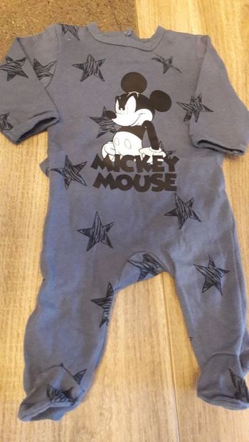 Pyjama Mickey bleu foncé
