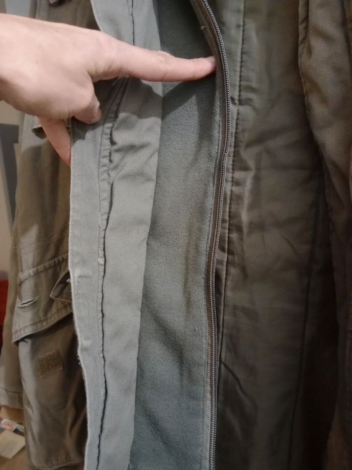 Manteau kaki 14 ans c49 - photo numéro 9