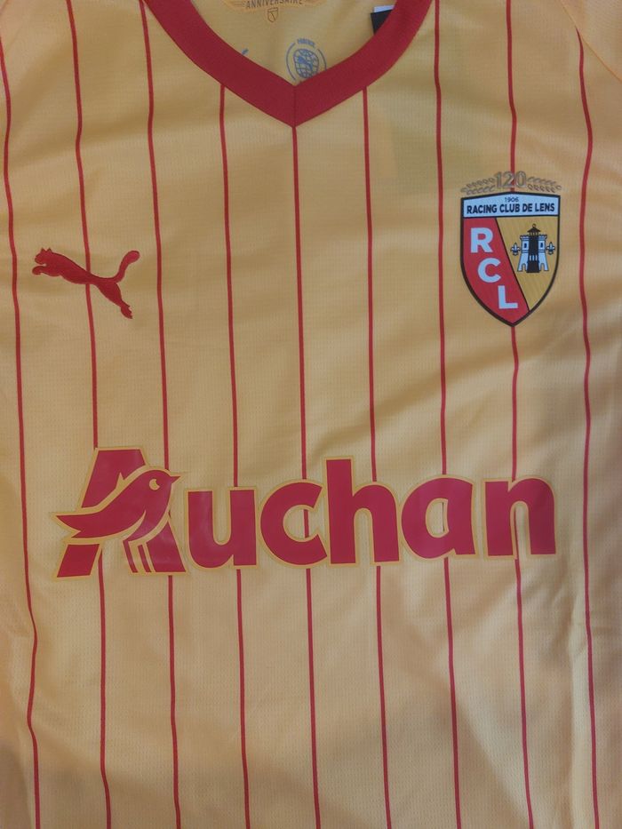 Maillot RC lens home 25/26 neuf taille S - photo numéro 4