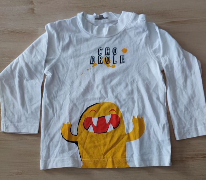 col roulé petit monstre