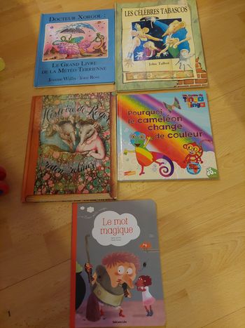Lot livres enfants BE