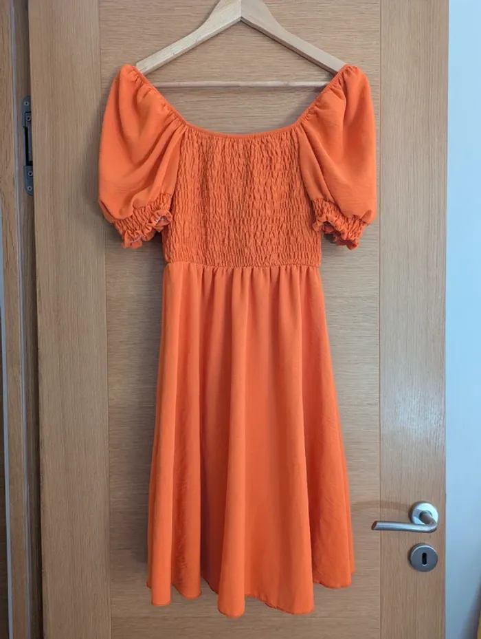 Robe orange - photo numéro 2