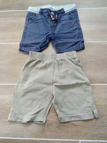 Lot de 2 shorts 