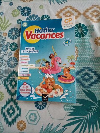 Cahier de vacances CP vers CE1