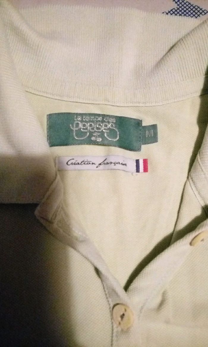 Polo vert anis - photo numéro 3