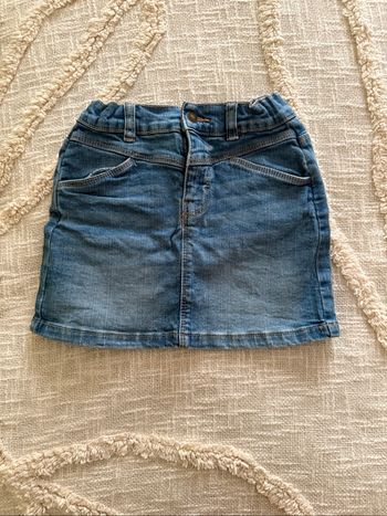 Jupe en jean bleu 6 ans