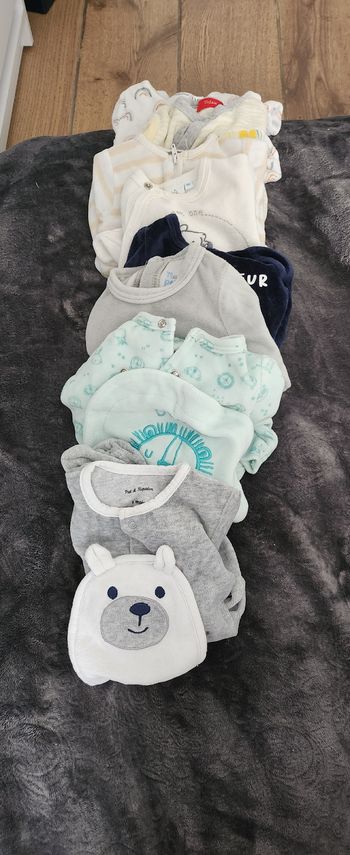 Lot Pyjamas 1 mois