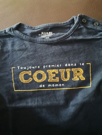 Tee-shirt 18 mois Kiabi