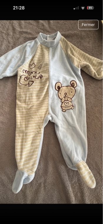 Pyjamas une pièce 