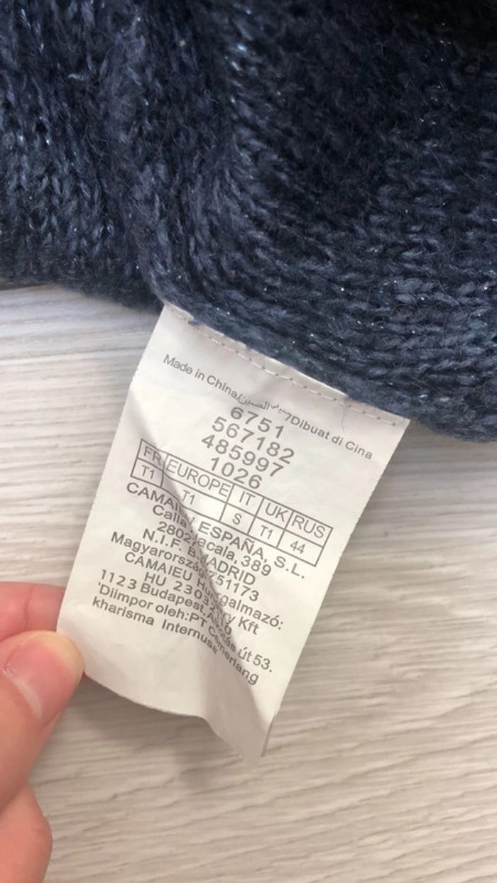 2 pulls camaïeu TS - photo numéro 3