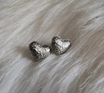 💎Boucles d’oreilles Argenté Coeur 💎