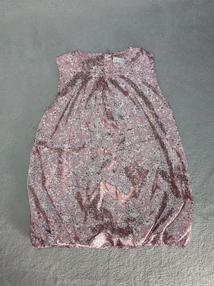 Robe Satiné Fille 12 Mois