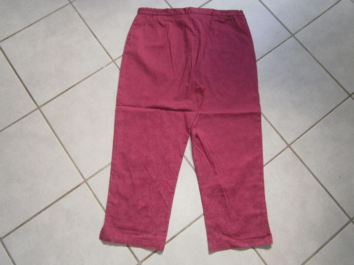 Pantalon été rose fuchsia Taille 42 - photo numéro 8