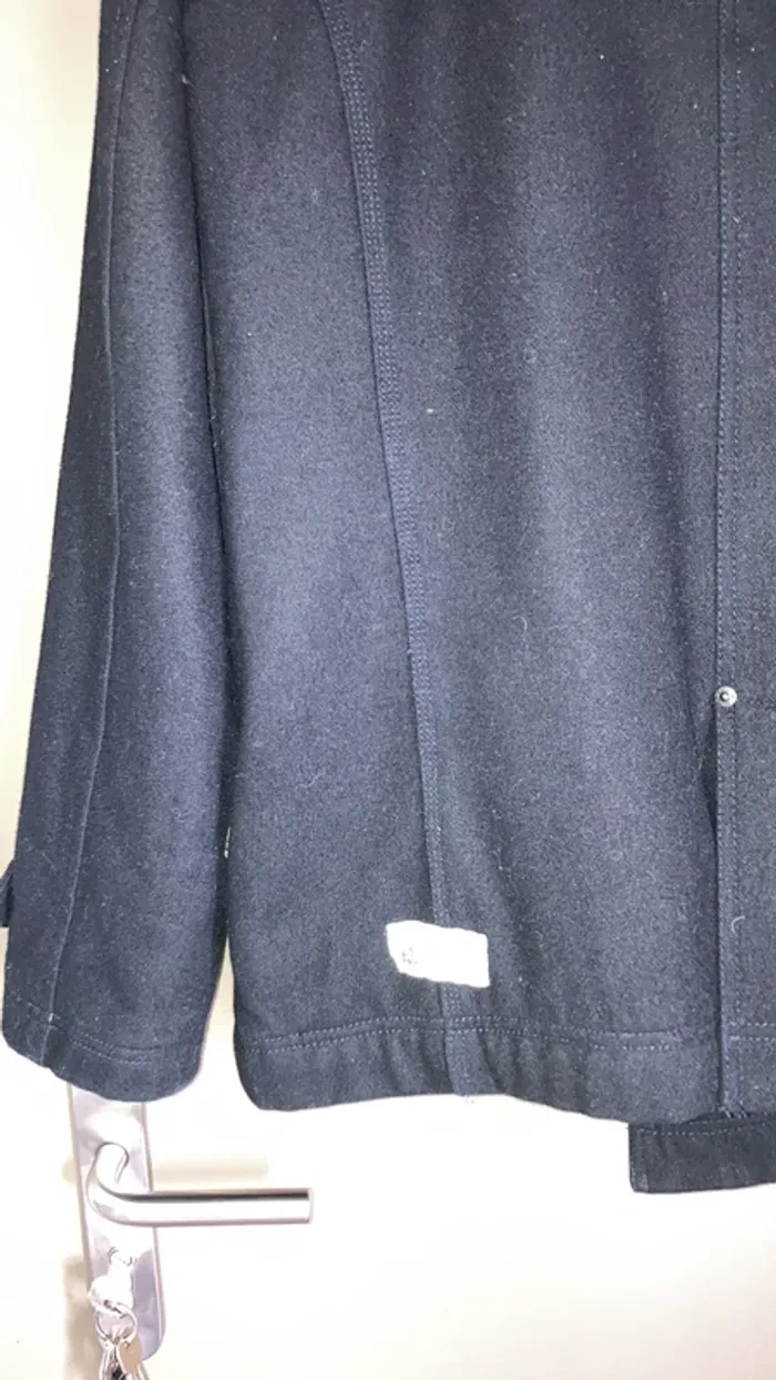 caban homme khujo xl laine bleu marine - photo numéro 8