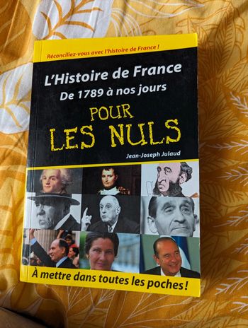 L'histoire de France de 1789 à nos jours pour Les Nuls