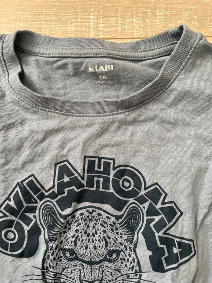 Tee-shirt « Oklahoma » Kiabi 6 ans - photo numéro 2