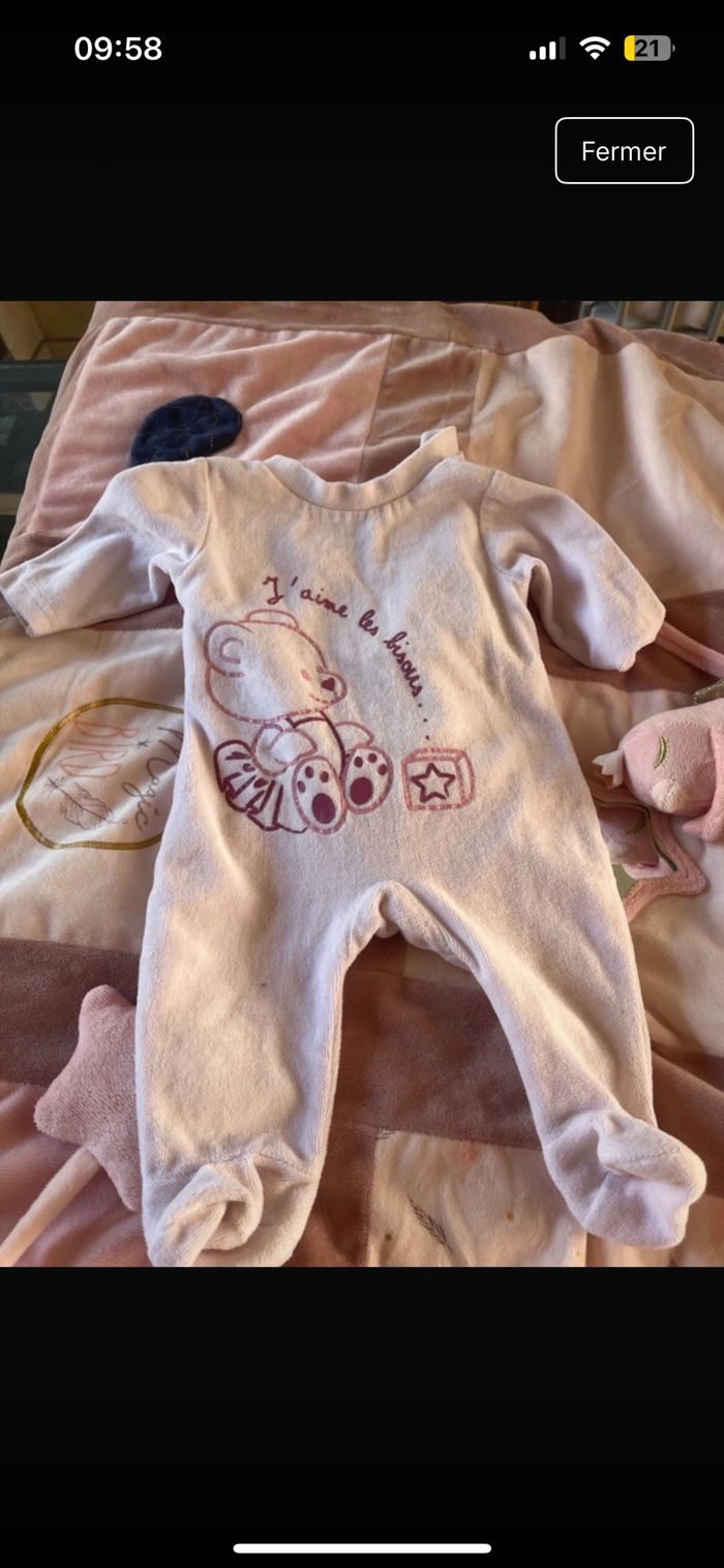 Pyjama 1 mois