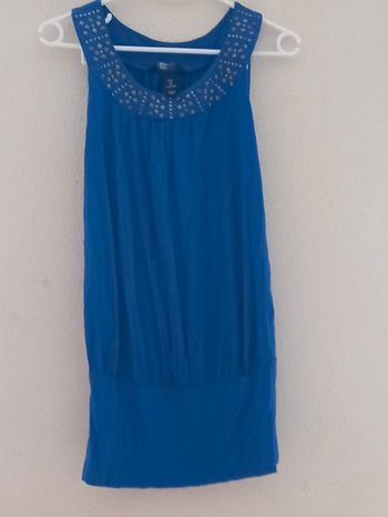 Débardeur femmes bleu T : S