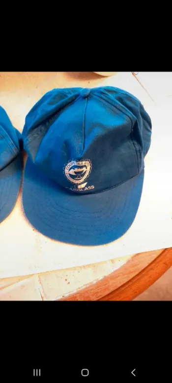 👧🧢casquette coton bleu Carglass