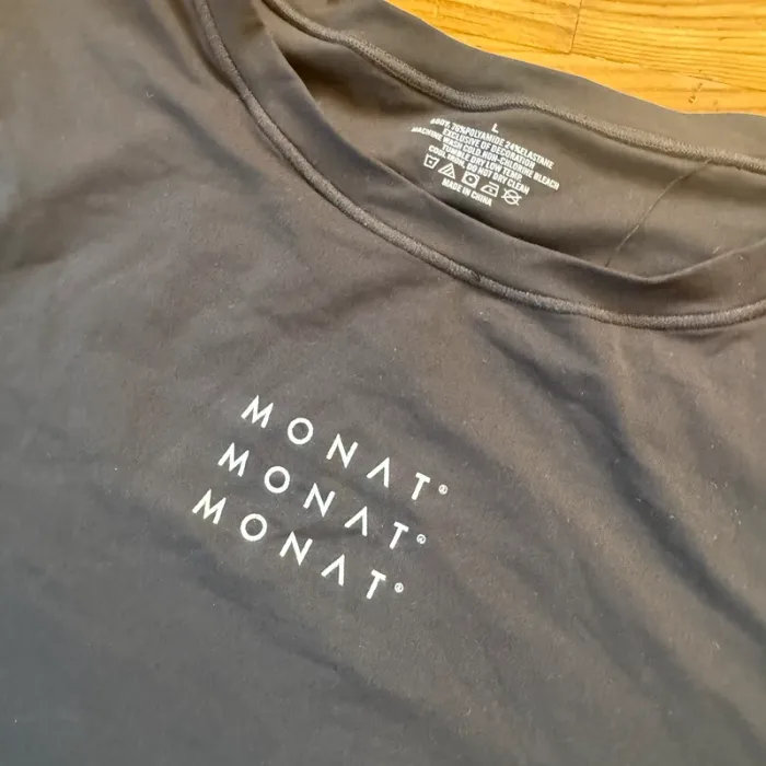 Body manches courtes Monat noir Taille L - photo numéro 2