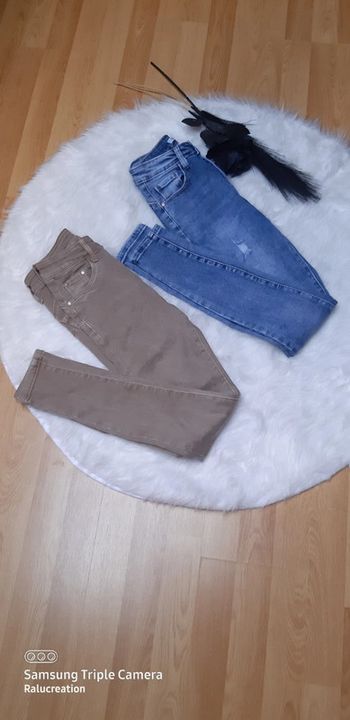 🖤Lot de 2 Jeans Skinny Push-Up Neufs - Taille 34