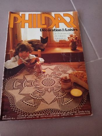 Magazine Phildar décoration et loisirs