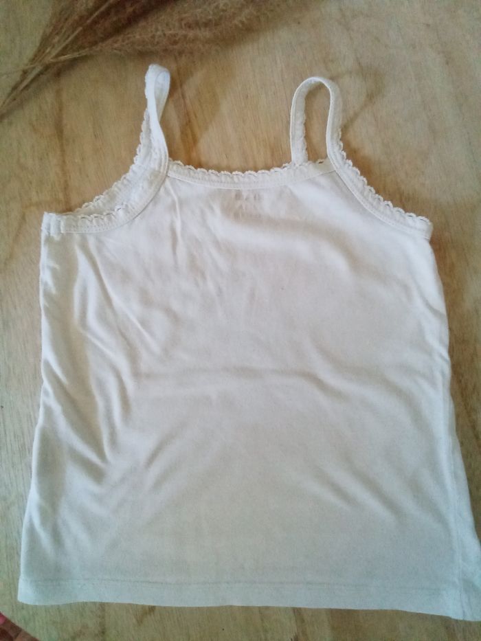 Lot 3 chemises de corps à bretelles Kiabi taille 2/3 ans - photo numéro 10