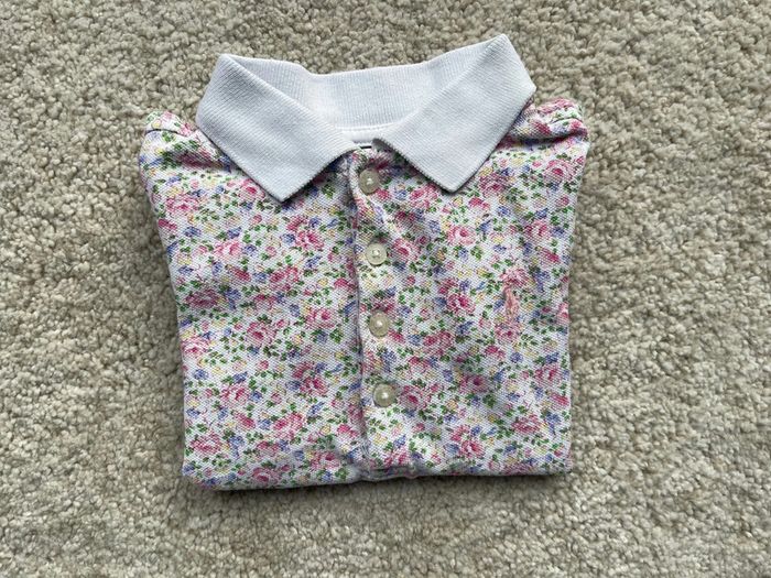 T-shirt polo fleuris Polo Ralph Lauren 🌻 - photo numéro 5