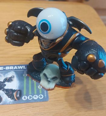 Figurine  Eye Brawl Skylanders avec carte