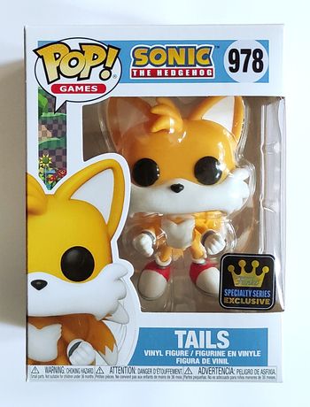 Funko POP Tails (Flying) #978 Exclusive - Sonic The Hedgehog - Figurine Vinyle